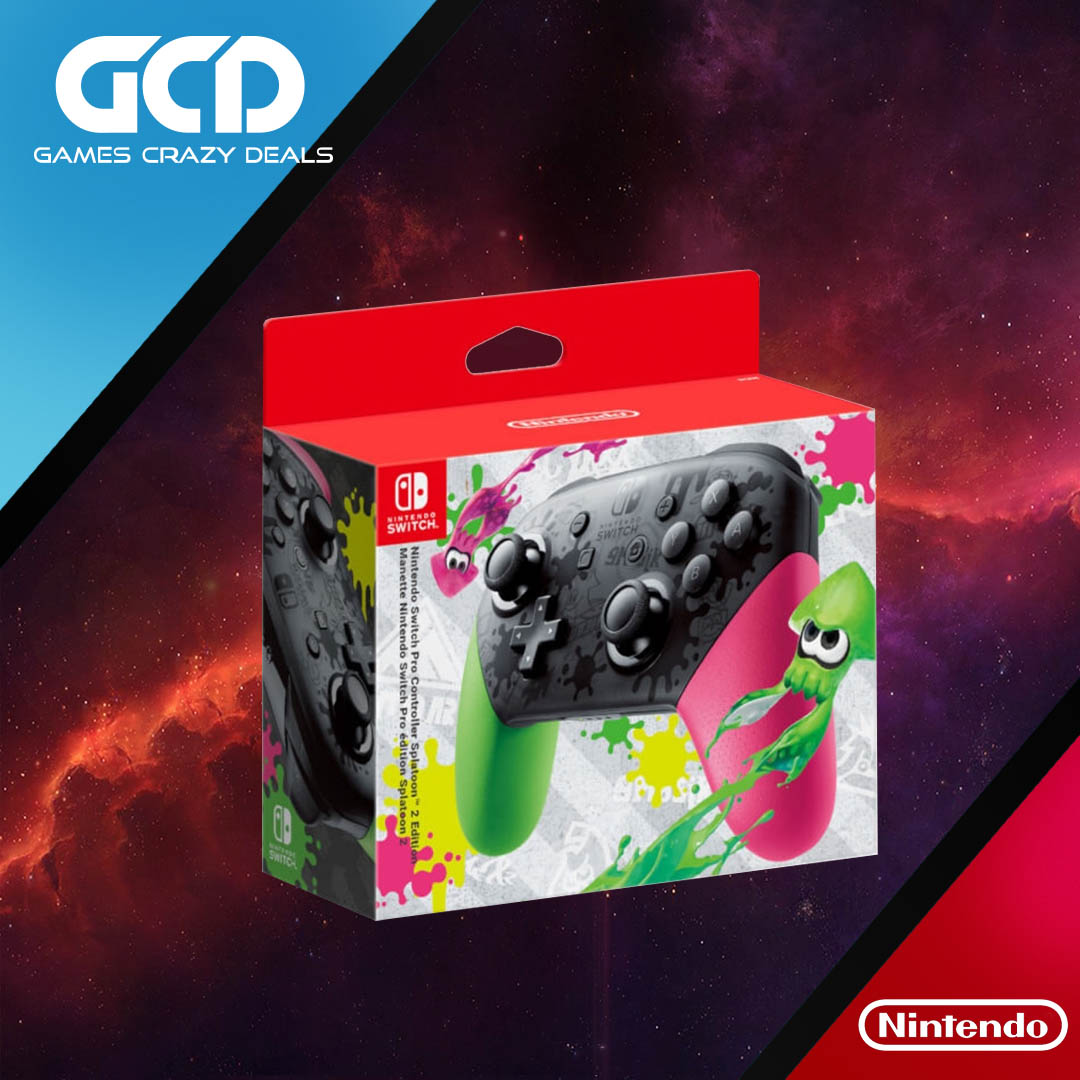 Nintendo Switch Pro Controller Splatoon 2